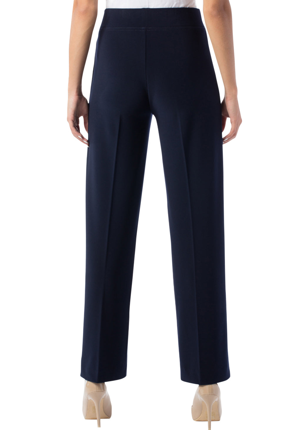 Flare High-Waisted Trousers