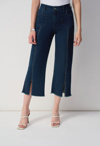 High Waist Cropped Jeans