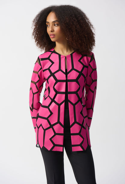 Geometric Design Blazer