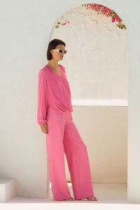 Pull-on Wide-leg Pant