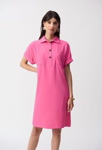 Mini Shift Polo Dress