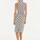 Polka-dot Halter Wrap Dress