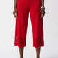 Cropped Wide-leg Mesh Trousers