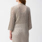 Open-front Knitted Cardigan