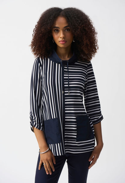 Striped Print Tunic