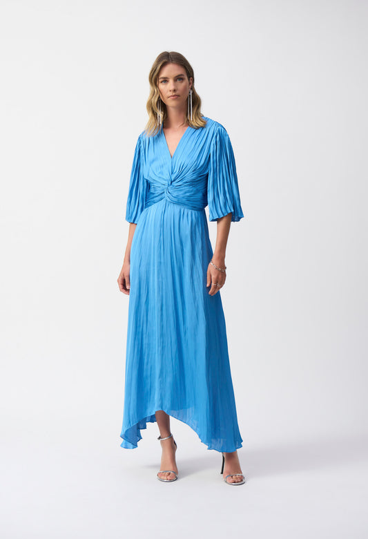 Maxi A-line V-neck Dress