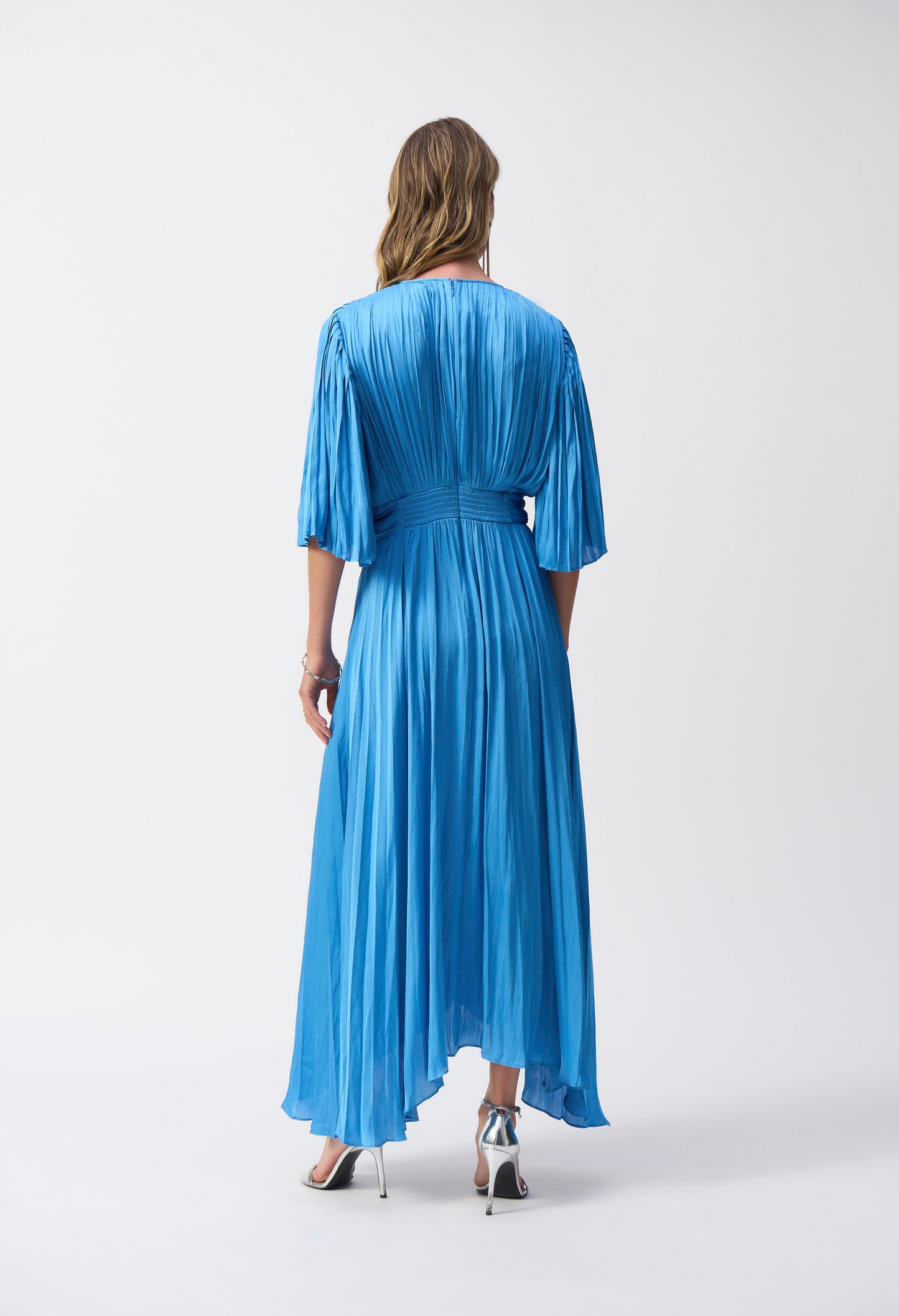 Maxi A-line V-neck Dress