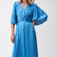 Maxi A-line V-neck Dress