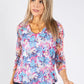 Floral Printed Lace Top