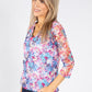 Floral Printed Lace Top