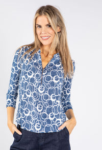 Swirl Design Top