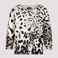 Leopard Print Knit Jumper