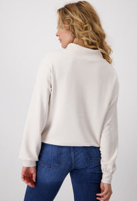 Tie Waist Diamante Detail Sweatshirt