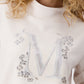 Tie Waist Diamante Detail Sweatshirt