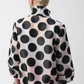 Polka-dot Relaxed Fit Jacket