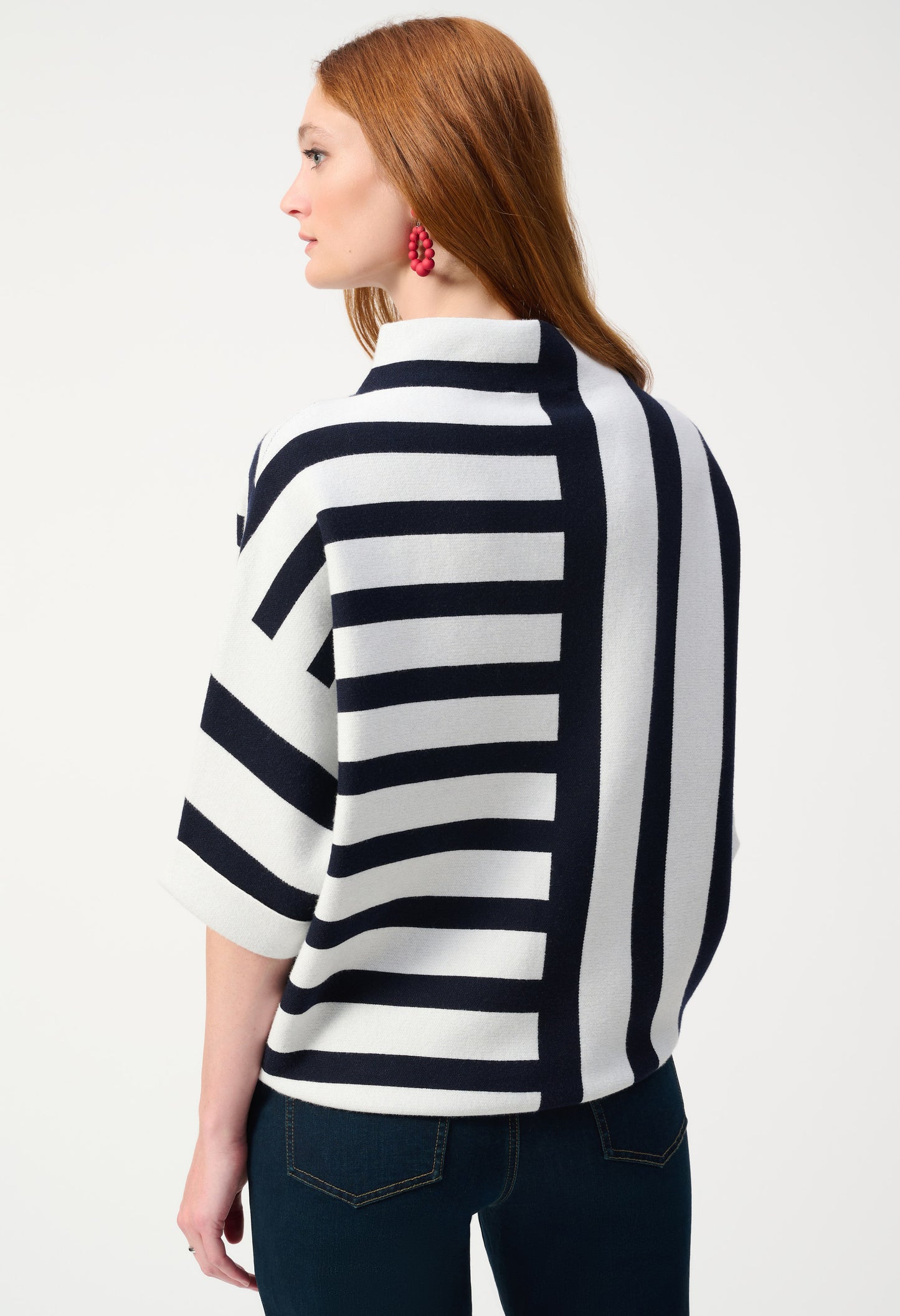 Relaxed Fit Striped Top