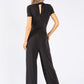 Gold Buckle Detail Jumpsuit