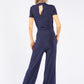 Gold Buckle Detail Jumpsuit