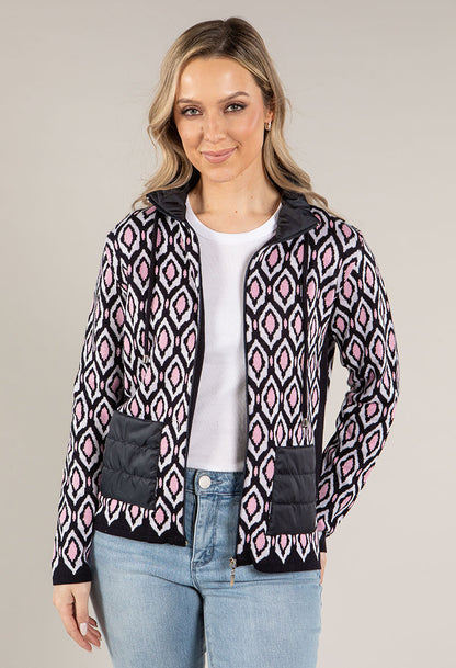 Geo Knit Cardigan