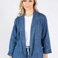 Denim blazer