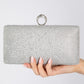 Luxury Squared Pearl Clutch Bag