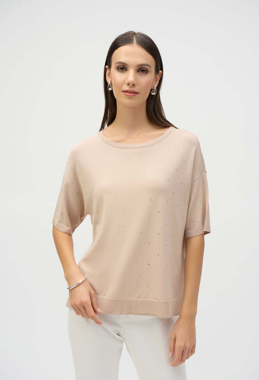 Jewel Embellished Pullover