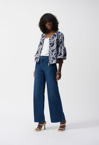 High-waisted Wide-leg Jeans