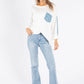 "Ab"solution High Rise Itty Bitty Boot Jeans with Cascading D Pockets