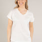 Shimmer V Neck Top