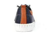 Flamborough leather Plimsoll