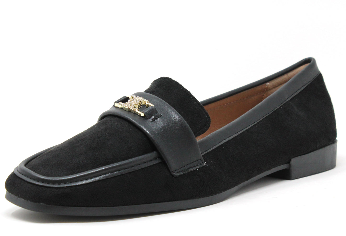 Mini Diamante Detail Loafer