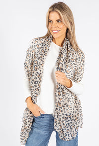 Leopard Printed Scarf