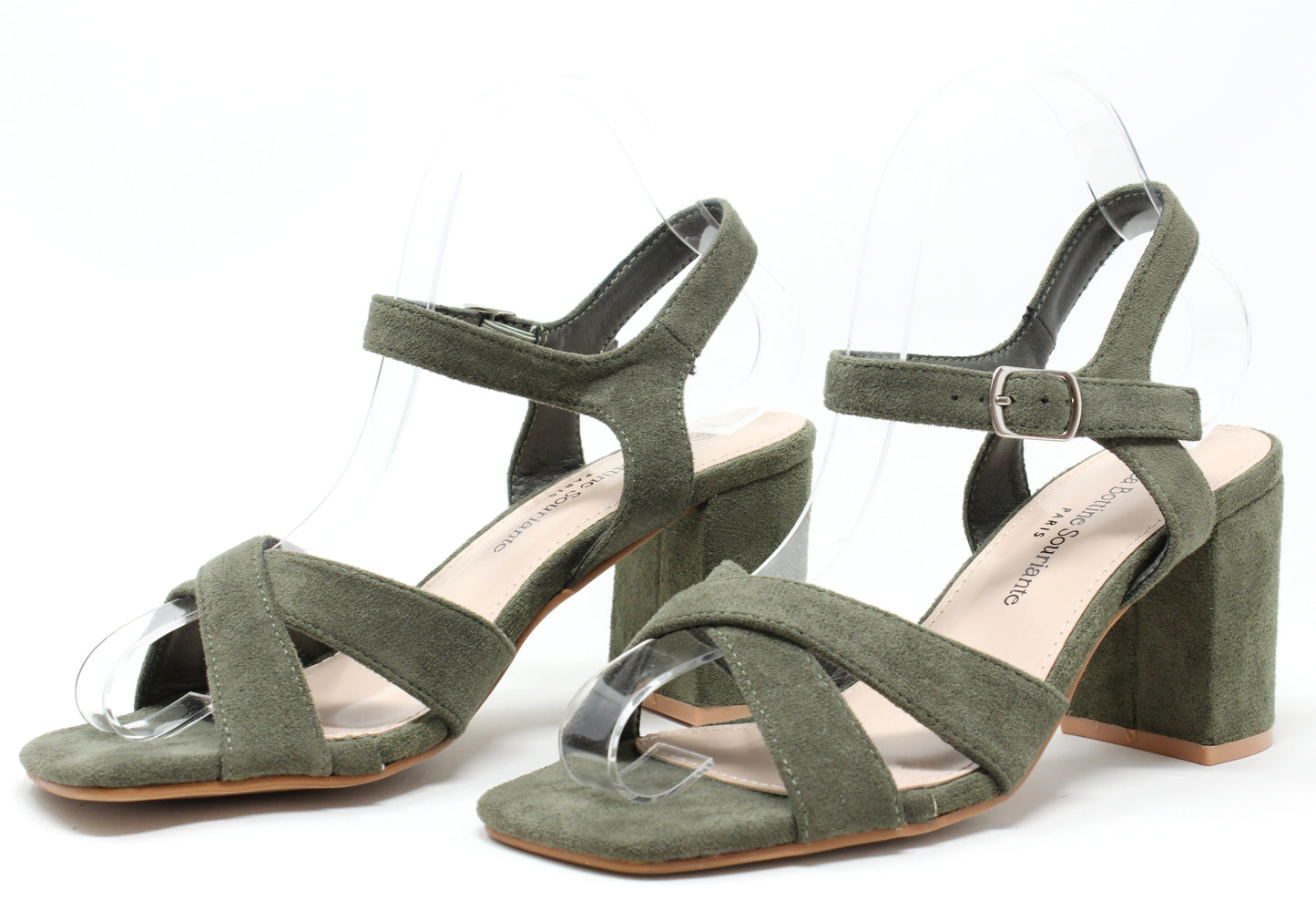 Cross Strap Heel