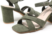 Cross Strap Heel