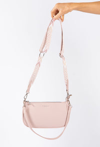 Tonal Strap Cross Body Bag