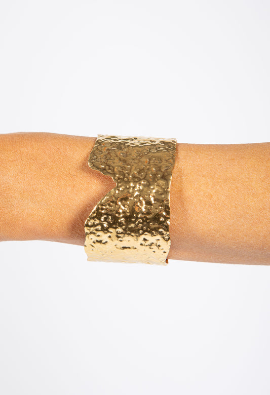 Golden Statement Cuff