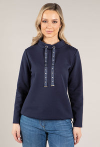 Stand Up Collar Pullover