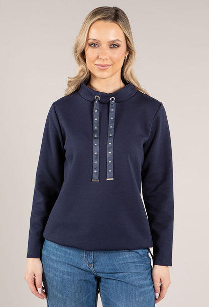 Stand Up Collar Pullover