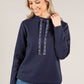 Stand Up Collar Pullover