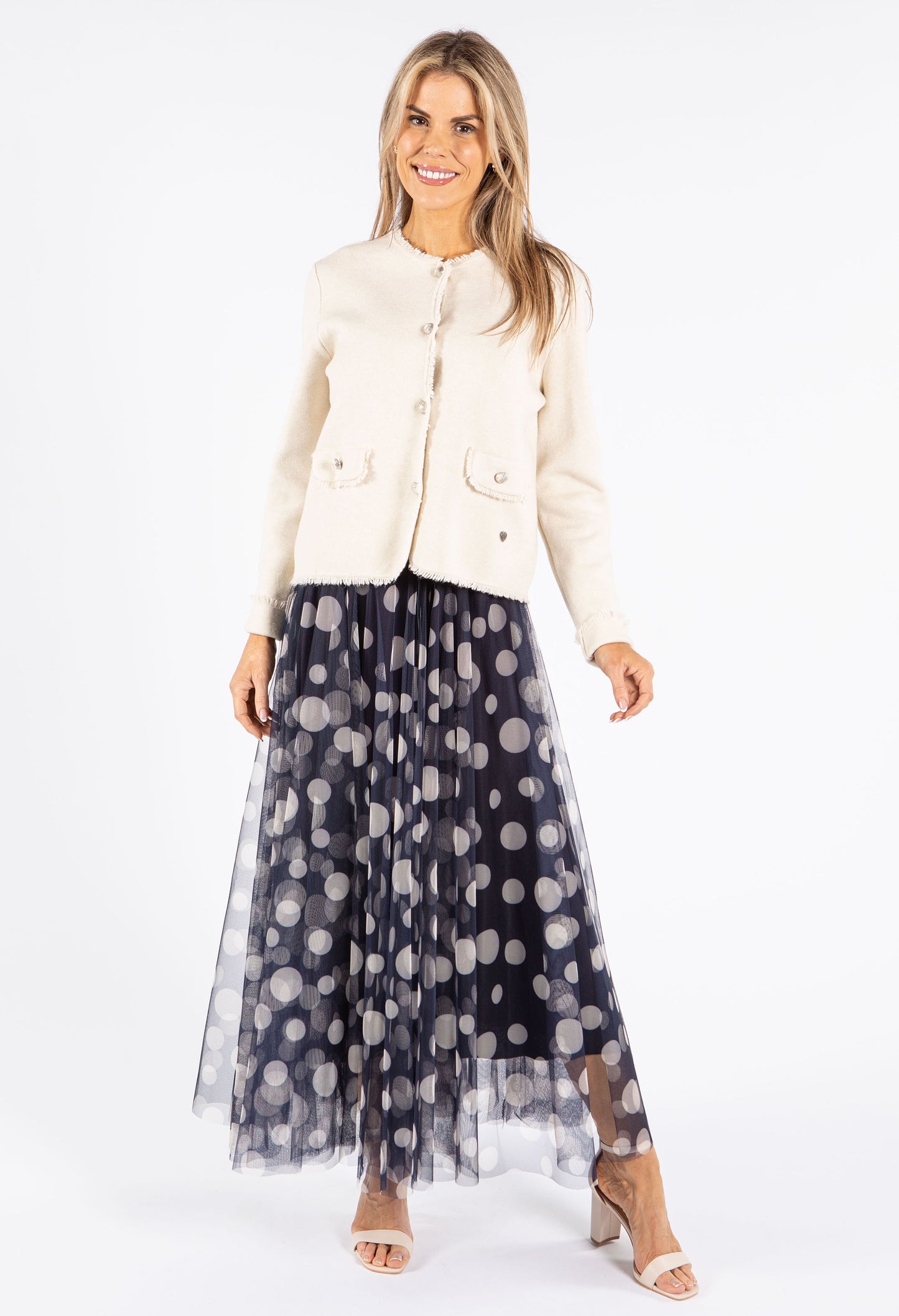 Polka Dot Tulle Skirt