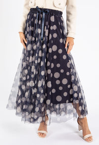 Polka Dot Tulle Skirt