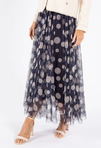 Polka Dot Tulle Skirt