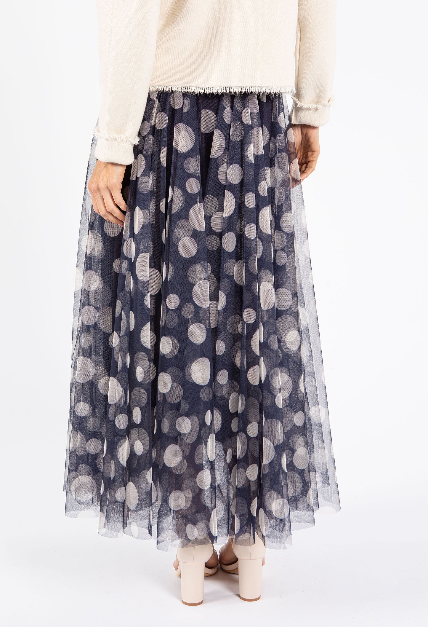 Polka Dot Tulle Skirt