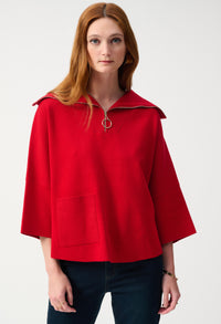 Oversized Cutaway Dolman Pullover