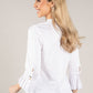 Pleated Detail Sleeves Blouse