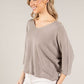 Lurex Knit Top