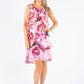 Sleeveless Floral Tiered Dress