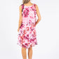 Sleeveless Floral Tiered Dress