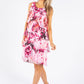 Sleeveless Floral Tiered Dress