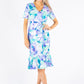 Water Lily Ruffle Hem Dress